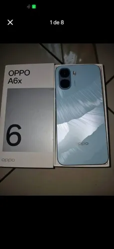 VENDO OPPO A6X AZUL LANÇAMENTO COM CAIXA TUDO ORIGINAL