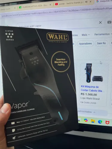 Máquinas de cortar cabelo WAHL vapor