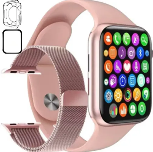 Smartwatch Relógio Inteligente Com Tela Infinita E Duas Alças