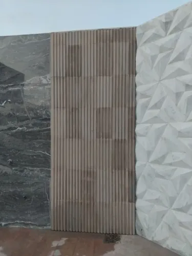 Placa 3D de Gesso e Cimenticia