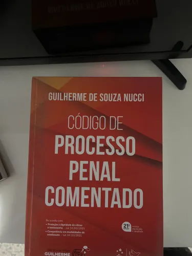 Livro código de processo penal comentado