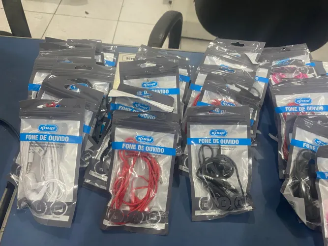50 fones de ouvido com microfone Knup kp-475