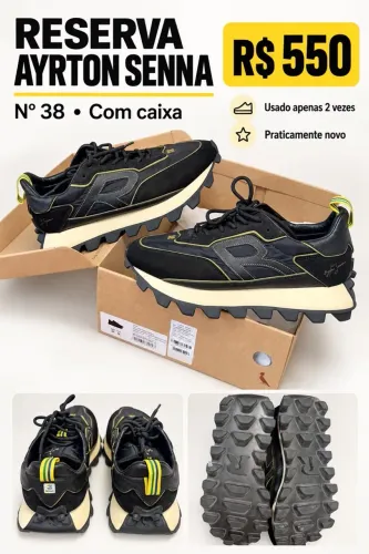 Tênis Reserva Yankee Airton Senna