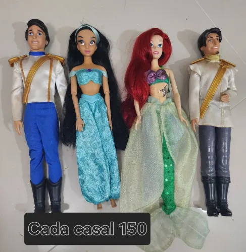Casais da Disney (Ariel e Jasmine)