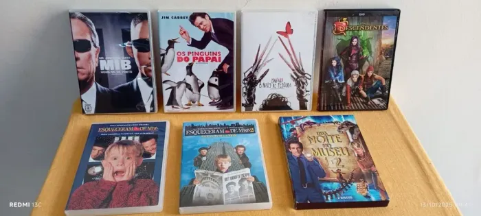 KIT C/8 DVDS USADOS ORIGINAIS