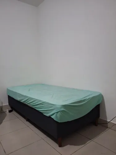 Cama Box de Solteiro com Colchão