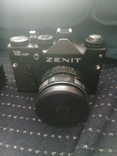 Câmera Analógica Zenit 12xp Preta Made In Ussr 