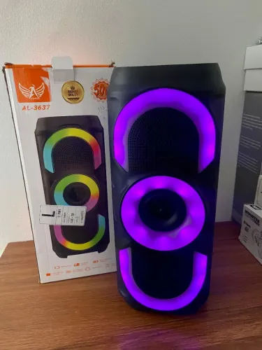 Caixa de Som Portátil Bluetooth Alça 50W