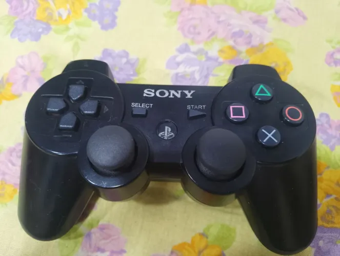 Controle ps3 Sixaxis translúcido