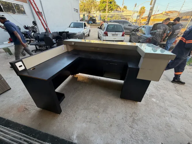 Balcão de recepção