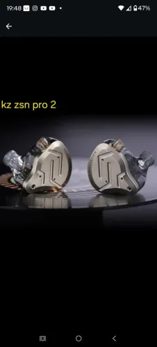 Fone Kz Zsn pro 2 lacrado entrega grátis