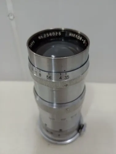 Lente nikkor 1:3.5 F=13.5 cm Nippon kogaru