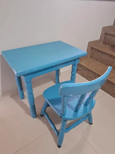 MESA E CADEIRA INFANTIL ROBUSTA
