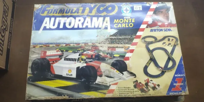 Autorama Tyco Monte Carlo Ayrton Senna 