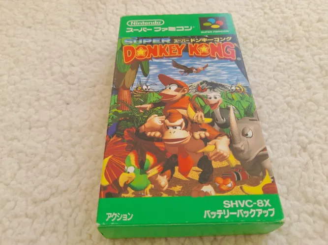 Fita super Nintendo super DONKEY KONG usado e conservado original.