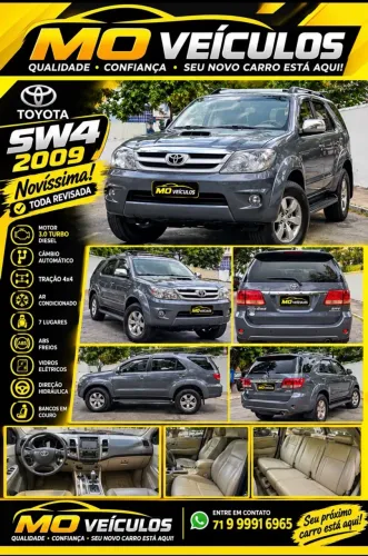 Toyota Hilux SW4 SRV D4-d 4X4 3.0 TDI Dies. AUT 2008