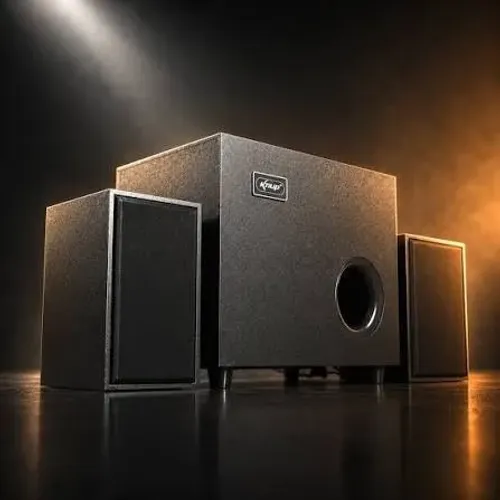 Caixa de Som Mini Subwoofer 2.1 Knup KP-RO809 25w RMS Bivolt