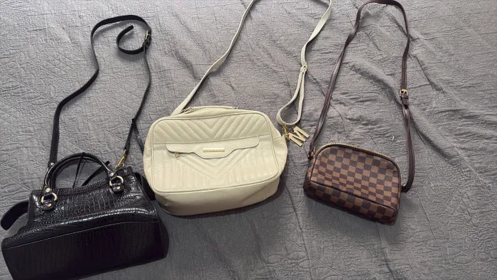 Vendo bolsa da Constance e couro semi novas !