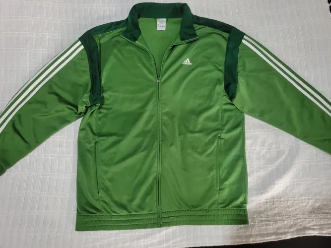 Jaqueta Adidas Original Performance Track - Tamanho G - Verde Y2K Vintage 2006