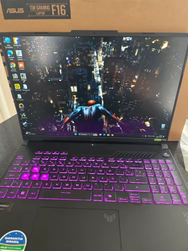 VENDO ASUS TUF GAMING F16 "FX607V" IMPECÁVEL O MAIS NOVO DA REGIÃO 