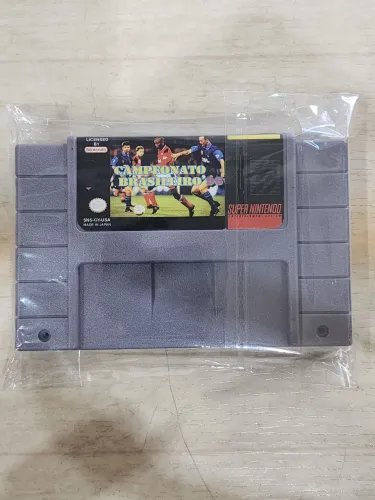 Cartucho paralelo Campeonato Brasileiro 96 de Super nintendo