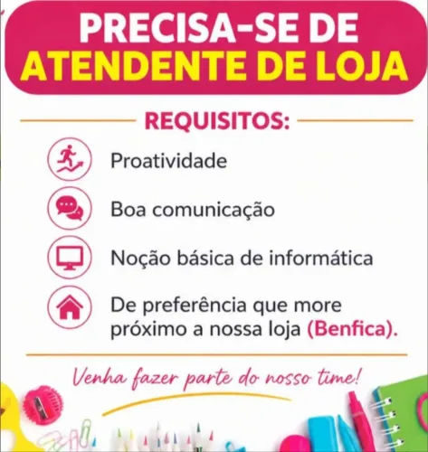 Vaga Papelaria