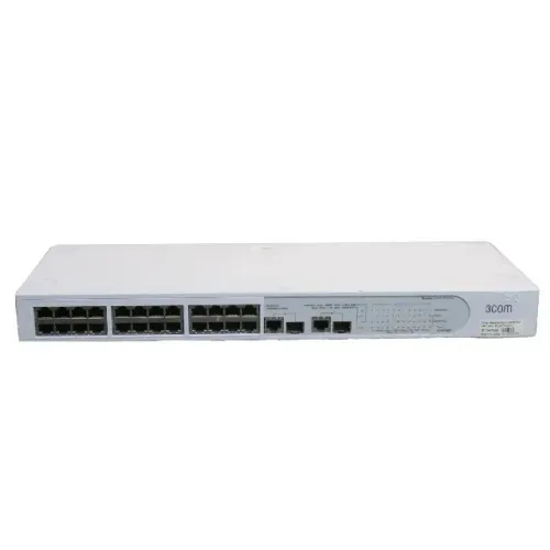 SWITCH 3COM BASELINE 2226 SFP PLUS 24 PORTAS
