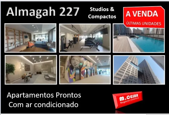 Apartamento para venda tem 26 m² , 1 dormitório, Tatuapá, São Paulo - Almagah