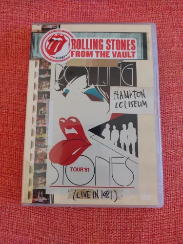 DVD ROLLING STONES FROM THE VAULT TOU 81 SÓ VENDA NÃO TROCO POR NADA