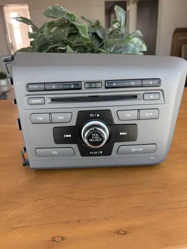 Rádio Original Honda Civic 2014 - Estado de Novo