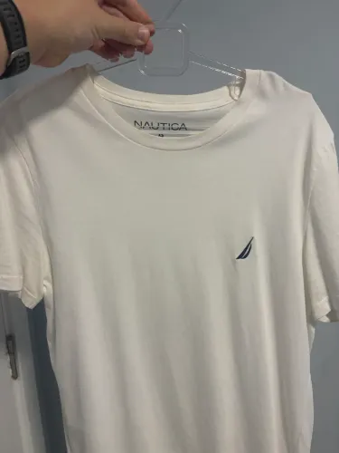 Camiseta náutica branca