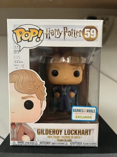 Funko Pop Harry Potter - Gilderoy Lockhart #59 exclusivo Barnes and Noble