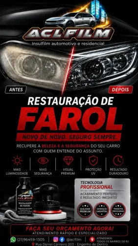 Restauração de farol
