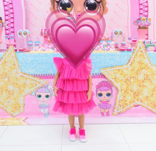 Vestido de festa infantil