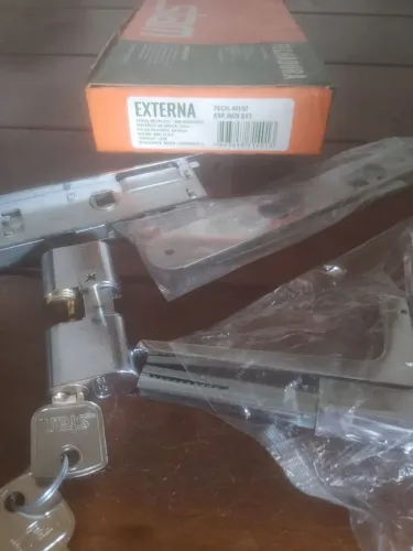 Fechadura externa 401/07 inox stam