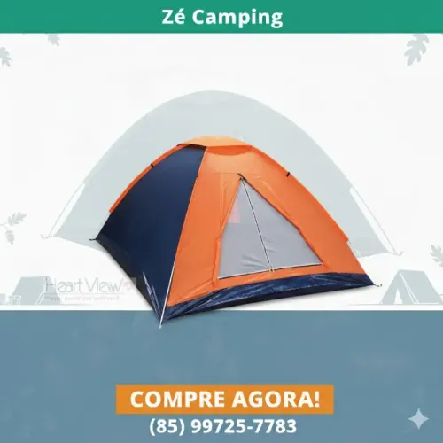 Barraca de Camping Nautika - 2 Pessoas