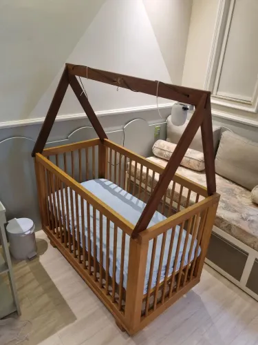Berço Cama montessoriana Kaike Madeira Maciça