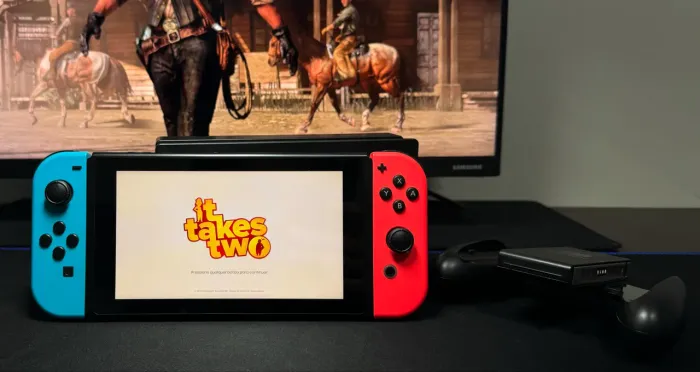 Nintendo Switch V1 + NBA 2K21 + Joy-Con Original + Dock