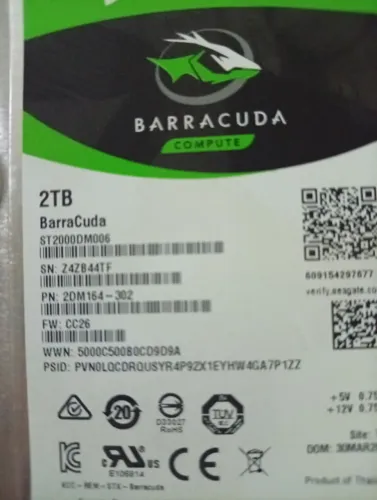 HD SEAGATE 2 Tb