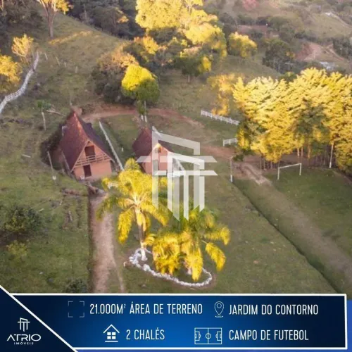 Chácara com 2 dormitórios à venda, 21000 m² por R$ 550.000,00 - Caldas - Caldas/MG