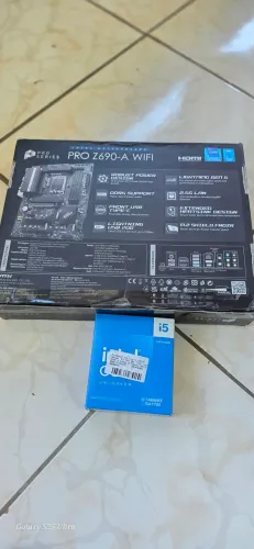 Kit placa mãe msi e intel i5 14600kf 