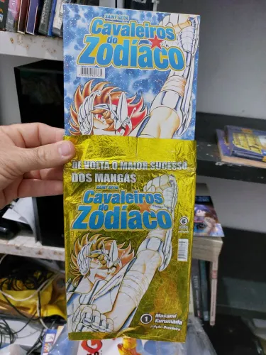 Mangá n° 01 dos Cavaleiros no saco Dourado !!