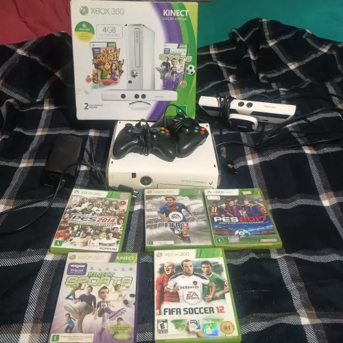 vendo Xbox 360 original e completo.
