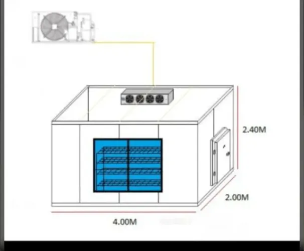 WALK-IN COOLER SOB MEDIDA - TECNO MAQUINAS