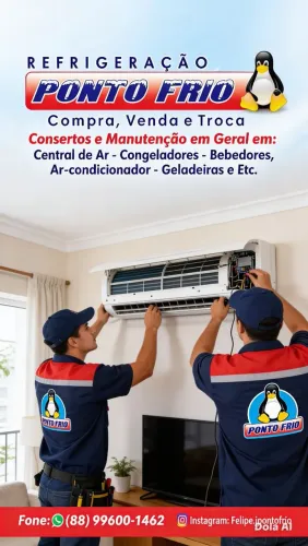 Refrigeração ponto frio compra venda e troca