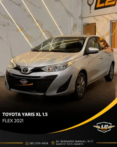 Toyota Yaris XL Plus Con. 1.5 Flex 16V 5P AUT 2021