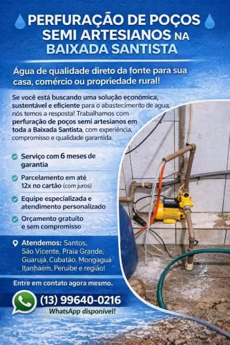 Poço Semi Artesiano 