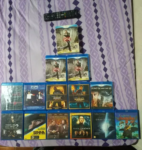 Lote filmes e Shows em Bluray
