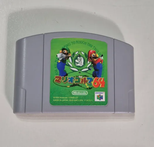 Mario Golf 64 Nintendo 64 japonês