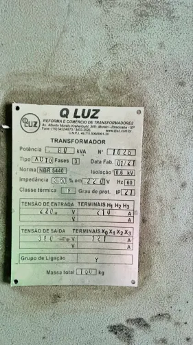 Trafo 80KVA